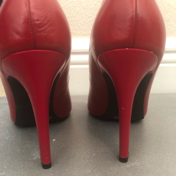 Jessica Simpson Red Heels Size 9 - Picture 3 of 6